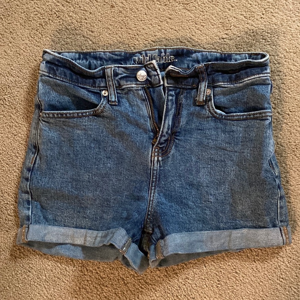 Wild fable non ripped jean shorts